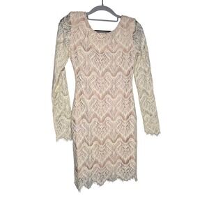 NICHOLAS Australian Designer white Lace Bodycon Cocktail‎ Evening Party Dress